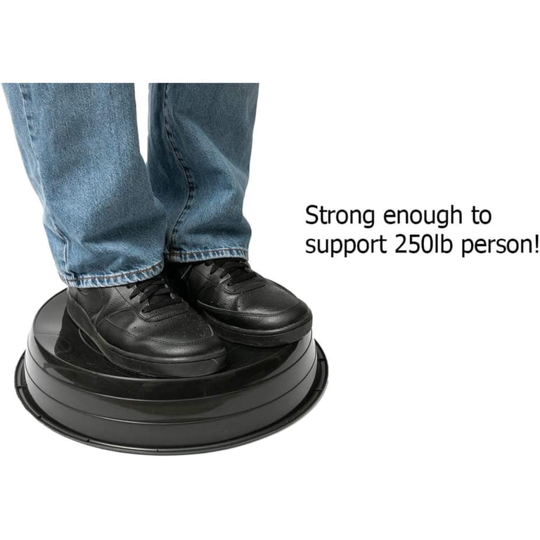 Sunpack 14" Premium Saucer, Black - Image 5