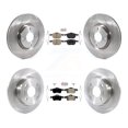 thumbnail image 1 of Transit Auto Front Ceramic Rear Semi-Metallic Pads and Disc Brake Rotors Kit for Car 2018-2021 Ford EcoSport FWD K8A-106270, 1 of 8
