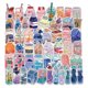 thumbnail image 1 of Pegatinas Kawaii CHAO 50 Piezas Impermeables para Álbumes de Recortes, 1 of 5