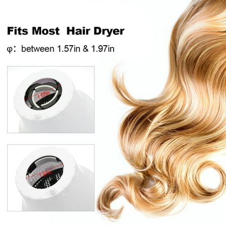 Hair Dryer Diffuser Adjustable Blow Dryers Diffuser For Curly Or