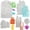 Seaweed styles, variant on 4PCS Marine Theme Fondant Silicone Mold Seaweed Sea Fish Crab Coral Conch Sea Shells Shape DIY Handmade Baking Tools