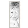 thumbnail image 2 of ArtToFrames 13" x 33" Slanted Lip White Picture Frame, 13x33 inch White Wood Poster Frame (WOM-4825),  Pack, 2 of 7