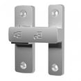 thumbnail image 2 of Cerradura de puerta con pestillo de puerta de , fácil instalación, cerradura de perno de puertas de metal para puerta plateado, 2 of 8
