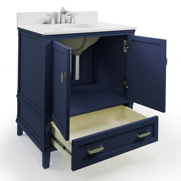 Navy 30 sale inch bathroom vanity