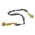 thumbnail image 3 of Juguete de cuerda para tirar de perros, resistente a las mordeduras, rechinar los dientes, colgante interactivo, juguete de cuerda para mascotas para puerta interior y exterior, gris, 3 of 5