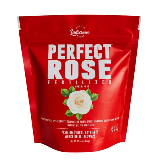 Perfect Rose Fertilizer 12 oz Premium Fertilizer for Roses and Flowers Nutrients with Kelp