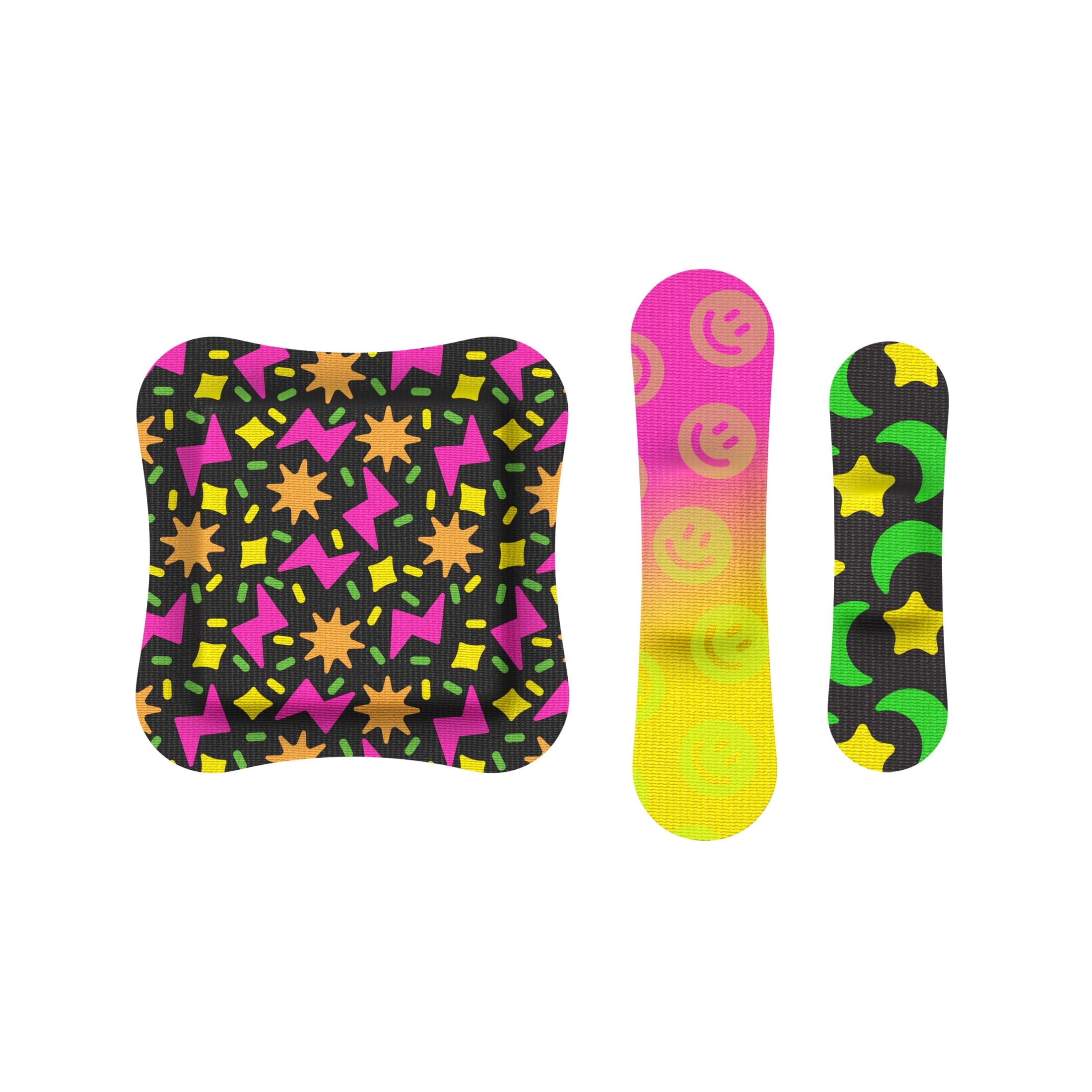 (3 pack) Welly Glow in the Dark Flex Fabric Bandages 50ct