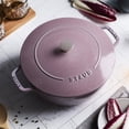 thumbnail image 4 of Staub Cast Iron Essential French Oven, Dutch Oven, 5-quart, serves 5-6, Made in France - Lilac, 4 of 8