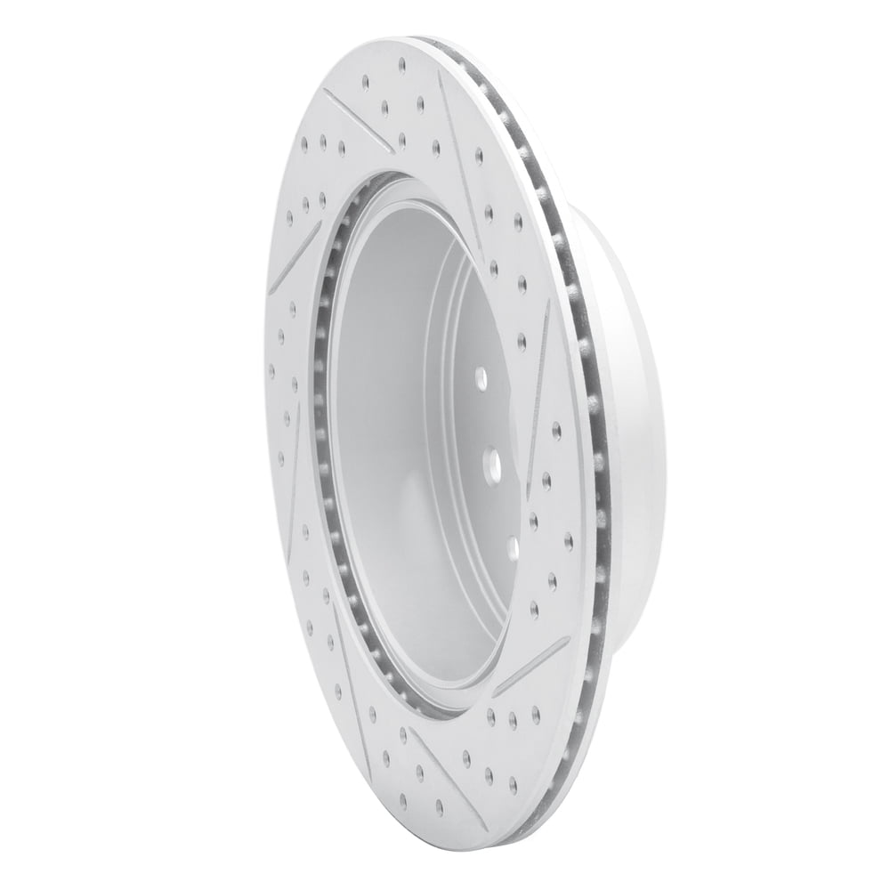 Dynamic Friction Company 830-76064L DFC Geoperformance Rotor - Drilled and Slotted