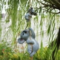 thumbnail image 4 of Koala Bear Balançoire Créative Décoration de Jardin Statue Suspendue Animal Résine B, 4 of 8