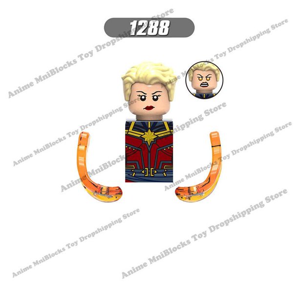 XH heroes-mini figuras de acción de Disney para niños, bloques de construcción, juguetes de montaje, regalos de colección, X1345, X1335 qym unisex