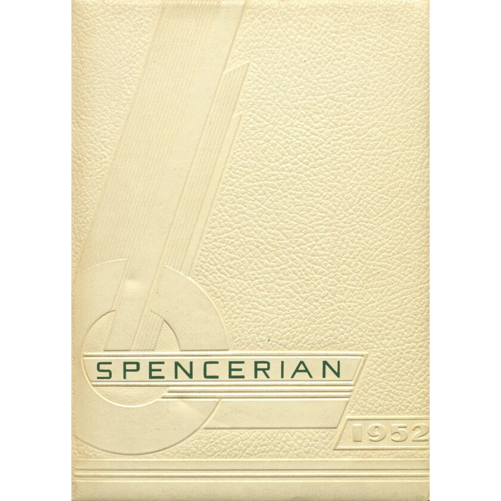 (Custom Reprint) Yearbook: 1952 Spencer High School - Spencerian Yearbook (Columbus, GA)