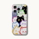 thumbnail image 3 of Funda de gato lindo de dibujos animados para Samsung Galaxy, A54, A55, A35, A23, A24, A34, S24 Ultra, S22, S23 Plus, S20, S21 FE, A52, A53, A52S, A14, A32, 3 of 5