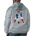 thumbnail image 2 of Men's Starter Gray New England Patriots Thursday Night Gridiron Throwback Full-Zip Jacket, 2 of 2