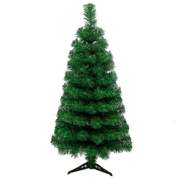 60cm Mini Christmas Tree, /Polypropylene, Base, Flame-Retardant, Reusable, Desktop Decoration