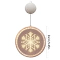 thumbnail image 3 of Wzzjkit Christmas String Lights Christmas Decorative Lights Neon Lights LED Light Strings Suction Cup Hanging Lights Acrylic Pendants Room Atmospheres Colored Lights Christmas Lights, 3 of 8