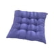 thumbnail image 1 of Billuyoard Cojín de asiento cómodo para sillas de oficina Tejido de poliéster Relleno de perlas y posicionamiento de nueve agujeros No algodón Decoración del hogar azul real, 1 of 6