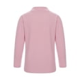thumbnail image 2 of iEFiEL Kids Girls Warm Ribbed Thermal Underwear Tops Mock Neck Long Sleeve Undershirt Pink 15-16, 2 of 5