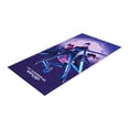 thumbnail image 2 of Toalla Providencia Premium Para Baño Guerreras K-Pop Hunters Morado, 2 of 7