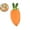 orange, variant on Easter Carrot Shaped Treat Bag Easter Basket Stuffers Fabric Drawstring Candy Gift Goodie Bag for Egg Hunt Outdoor Party Supplies