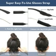 thumbnail image 4 of Sangle de Lunettes pour Enfants (8-12 Pouces), 3 Pcs Sangle de Lunettes de Sport pour Enfants Jeunes Sangle de Lunettes Bande de Lunettes de Soleil Support de Lunettes, 4 of 5