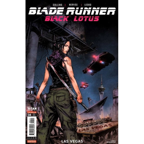 Blade Runner Black Lotus: Las Vegas #4A VF ; Titan Comic Book