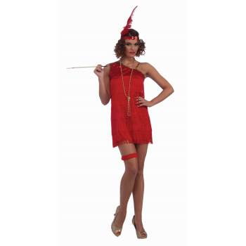 CO-RUBY DAZZLE FLAPPER-RED