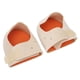 thumbnail image 2 of 2 protectores de talón transpirables para fascitis plantar, almohadillas de soporte para el talón, alivian el dolor, color piel S, 2 of 14