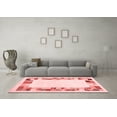 thumbnail image 3 of Ahgly Company Indoor Rectangle Solid Red Modern Area Rugs, 5' x 8', 3 of 4