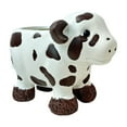 thumbnail image 2 of JJKBVCLO Mignon Vache Animal Résine en Forme de Vache Petite Succulente Convient pour Mini et Cactus Jardin en Pot, 2 of 6
