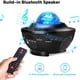 thumbnail image 2 of Proyector de cielo estrellado negro, lámpara de techo LED Galaxy, luz nocturna de cielo estrellado, luces de proyección de estrellas con temporizador, Bluetooth para Navidad/regalos para niños, 2 of 5