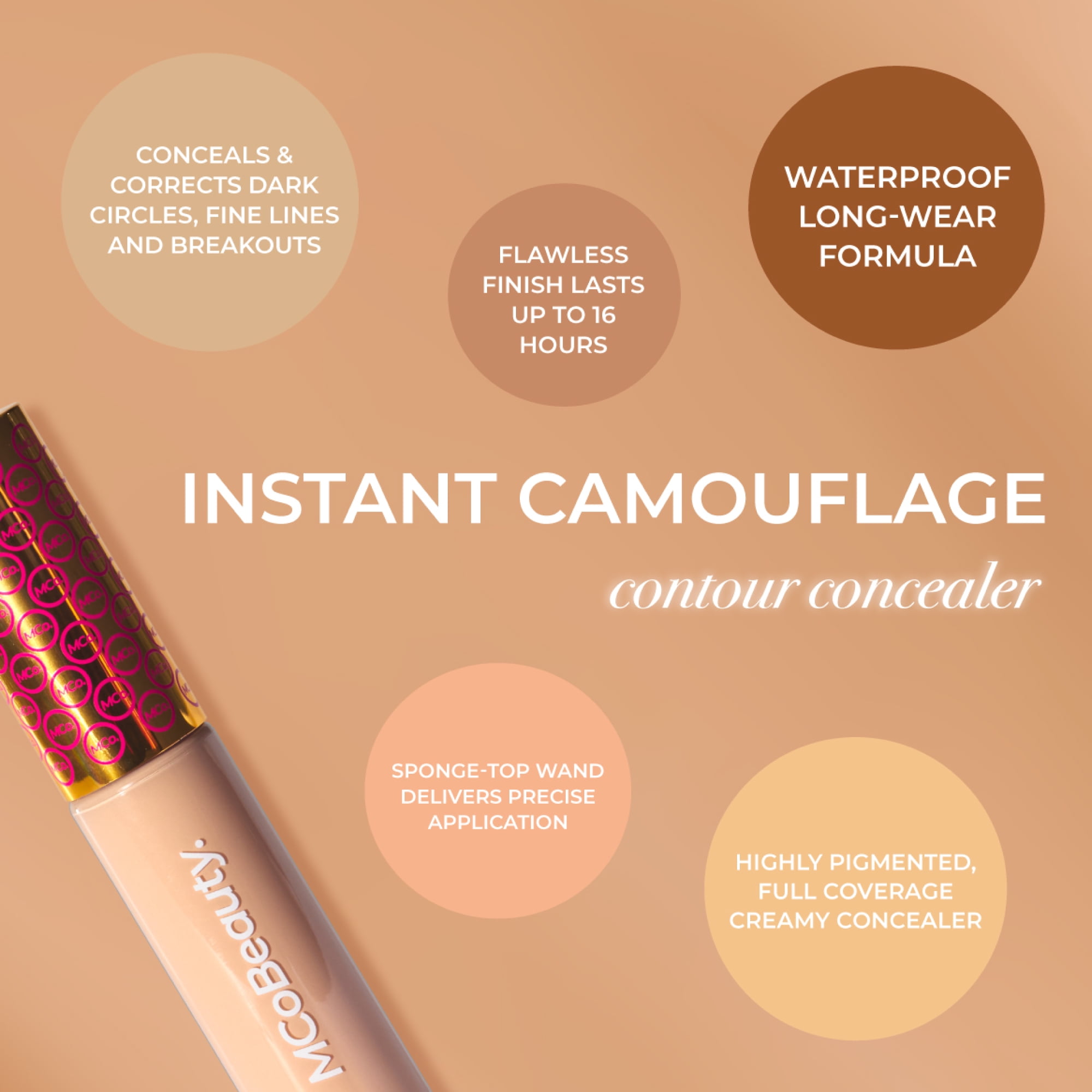 Mco Beauty Instant Concealer Camouflage & Contour