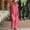 #205-Pink, variant on TaTaai Womens Summer Solid Color V Neck Short Sleeve Oversized Pocket Straight Loose Jumpsuit Pants For Daily Casual Comfort Wear