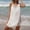 White, variant on ZZwxWA Swimsuit Coverup for Women Bathing Suit Cover Up Sleeveless Swim Loose Swimwear Bikini Dress for Beach