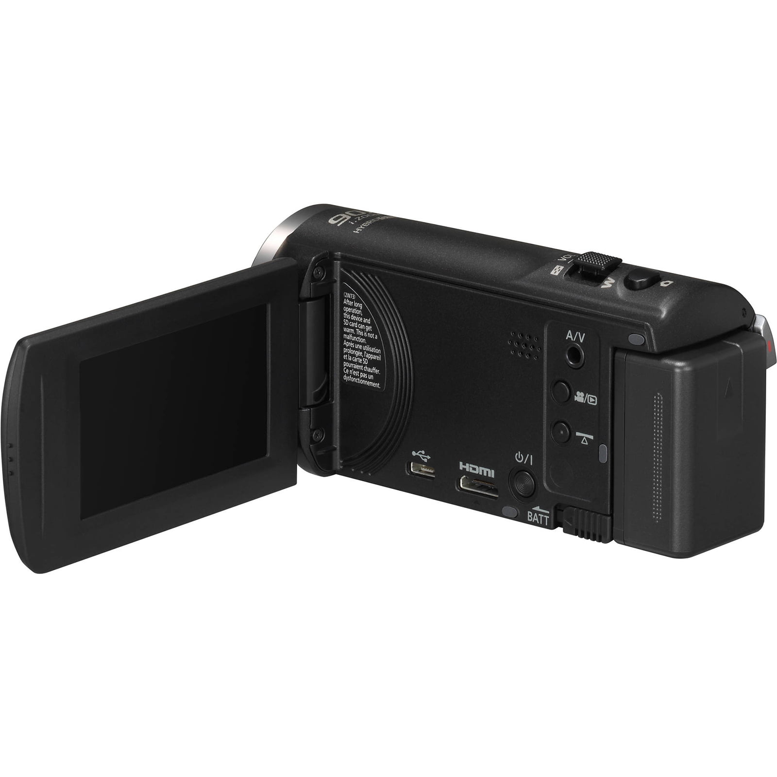 Panasonic HC-V180K Digital Video Camera - Full HD, 50x Optical