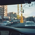 thumbnail image 4 of TIMIFIS Plastics Trailer Car Pendant Kirin Ruyi Xiangyun Lock Car Hanging Car Rearview Mirror Hanging Decoration Other Exterior Accessories, 4 of 6