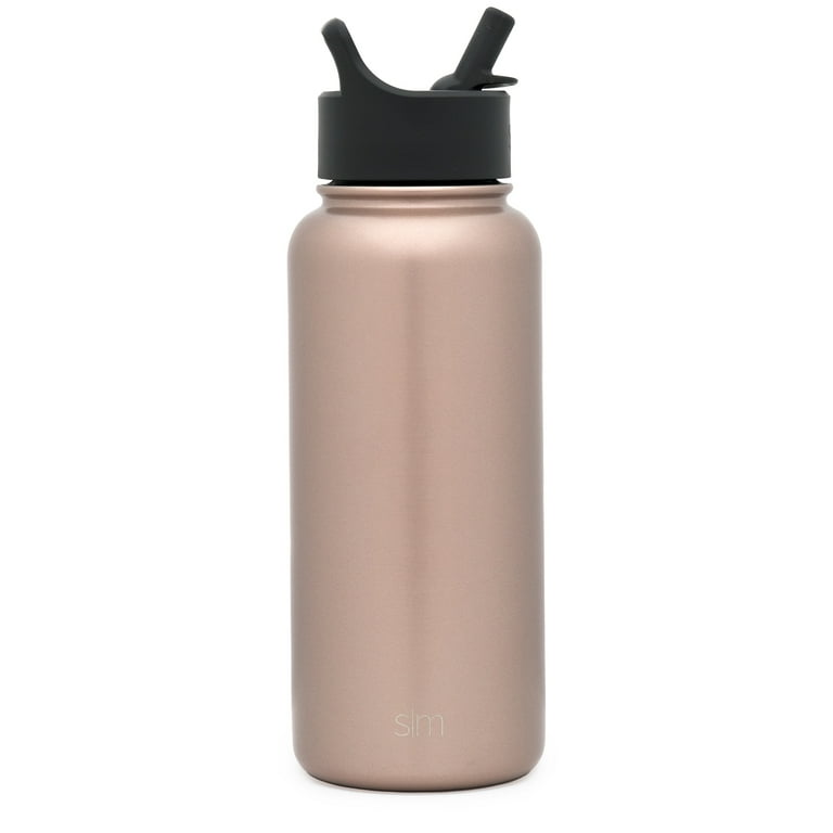 Simple Modern Summit 32oz Stainless Steel Water Bottle with Straw Lid Winter White