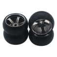 thumbnail image 2 of Juego de de aleación de goma para coche 4 Uds. para K969 K989 :28, accesorios Control rem Titanio Hugo neumáticos de coche rc, 2 of 6