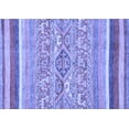 thumbnail image 1 of Ahgly Company Indoor Rectangle Abstract Blue Modern Area Rugs, 5' x 8', 1 of 4