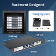 thumbnail image 3 of Conmutador Ethernet PoE Goalake 19 puertos 16 puertos PoE+ 240 W, 3 of 9