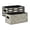 Black &White Polka Dot Designed A Vintage-Style Damask Pattern, variant on Felt Storage Bins 2-Pack Foldable Space-Saving Organizer For Home Office Brains&bolts 4th Of July Theme