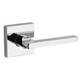 thumbnail image 1 of Baldwin EN.SQU.CSR.260 Entry Square Lever & Contemporary Square Rose, Bright Chrome, 1 of 1