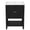 Black, variant on Gzxs 24 Inches Bathroom Vanity Cabinet with Ceramic Sink Top Set, Freestanding 2-Door Base Cabinet with Adjustable Shelf and Open Storage, White