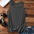 thumbnail image 5 of Men's Solid Color Sleeveless Tank Top for Summer Workout Gym Training Athletic Vest, 5 of 5