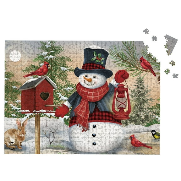 Briarwood Lane Snowman and Friends 1000 Piece Jigsaw Puzzle