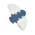 thumbnail image 1 of FUTUREORYY 3Pcs Child Safety Window Locks Rectangular Simple and Practical Design For Sliding Doors 3.2x4.4x0.27In, 1 of 8