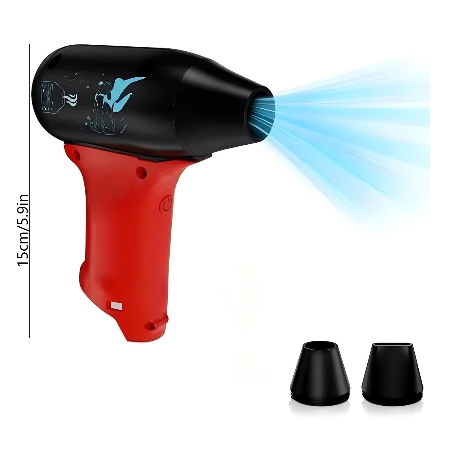 Handheld Cordless Blower 3 Speed Changeable 130000RPM High Speed Portable Electric Air Dusters For Home Office Car Cleaning