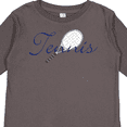 thumbnail image 4 of Inktastic Tennis Sports Racquet Boys or Girls Long Sleeve Toddler T-Shirt, 4 of 5