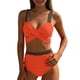 thumbnail image 2 of Trajes de baño para mujer, conjunto de traje de baño camisola sin espalda de color sólido informal y de moda para mujer, trajes de baño para mujer, trajes de baño para mujer, traje de baño para mujer,, 2 of 6