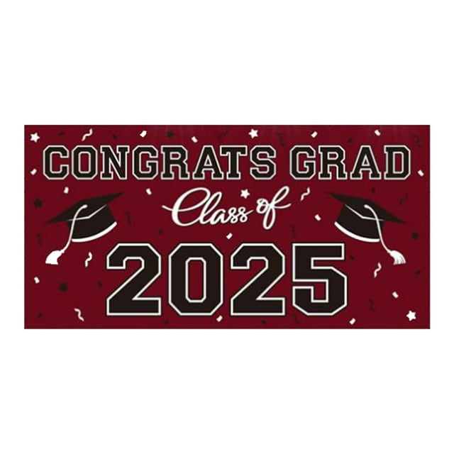 Practical Graduation Background Cloth | Portable And Easy To Suitable For Various Scenarios Every Memorable Moment! Flag Manga Vol 3 Outdoor Pennant Banner Chinese Couplets Blank Bunting 12-18 Months